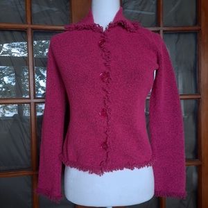 Sigrid Olsen Nubby Knit Jacket